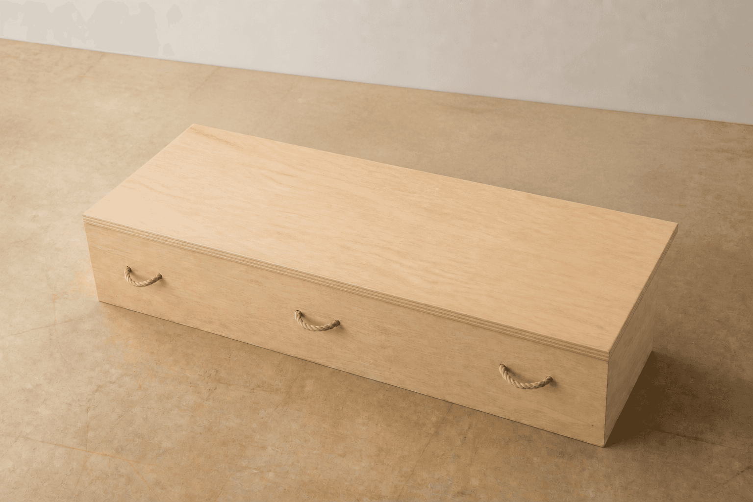 Standard Plywood Casket 1